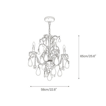 Bordeaux Fruits Chandelier