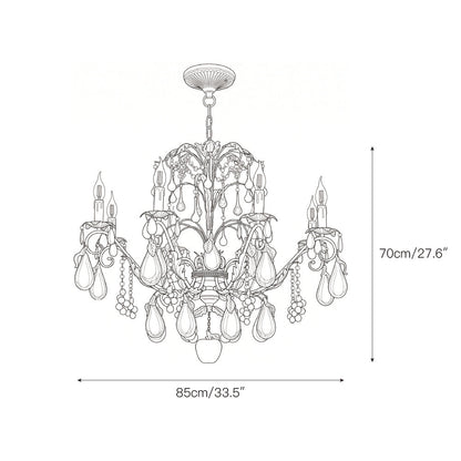 Bordeaux Fruits Chandelier
