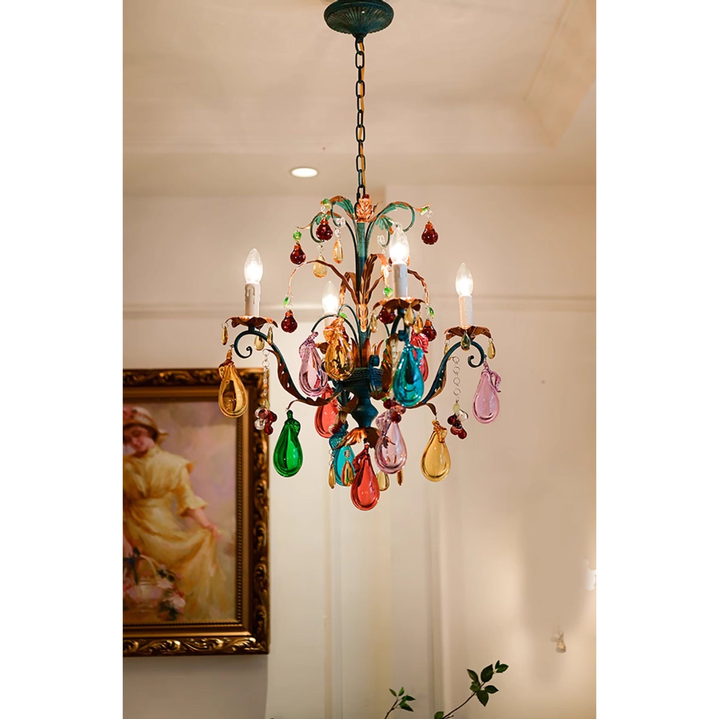 Bordeaux Fruits Chandelier