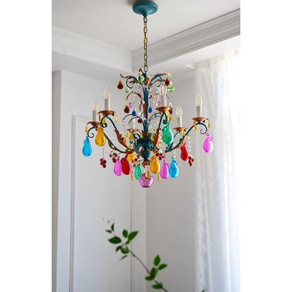 Bordeaux Fruits Chandelier