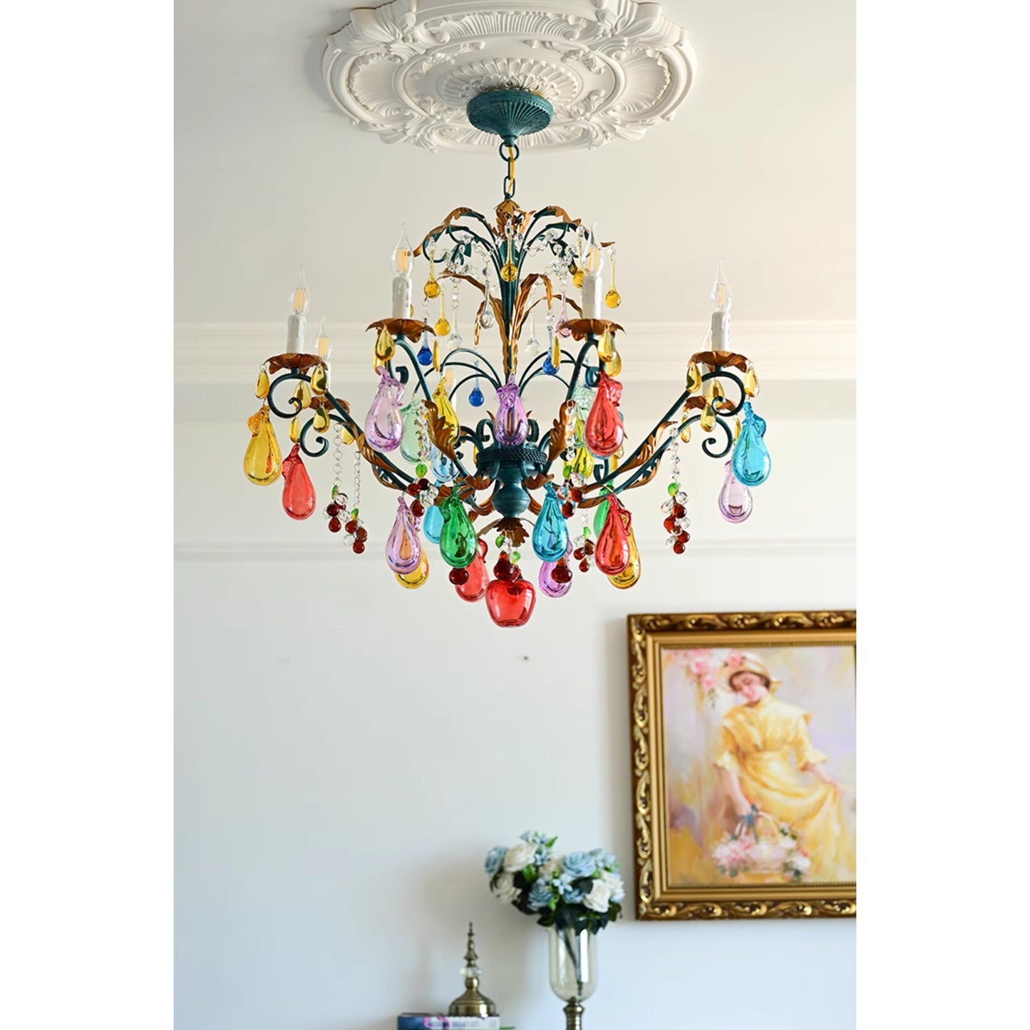 Bordeaux Fruits Chandelier