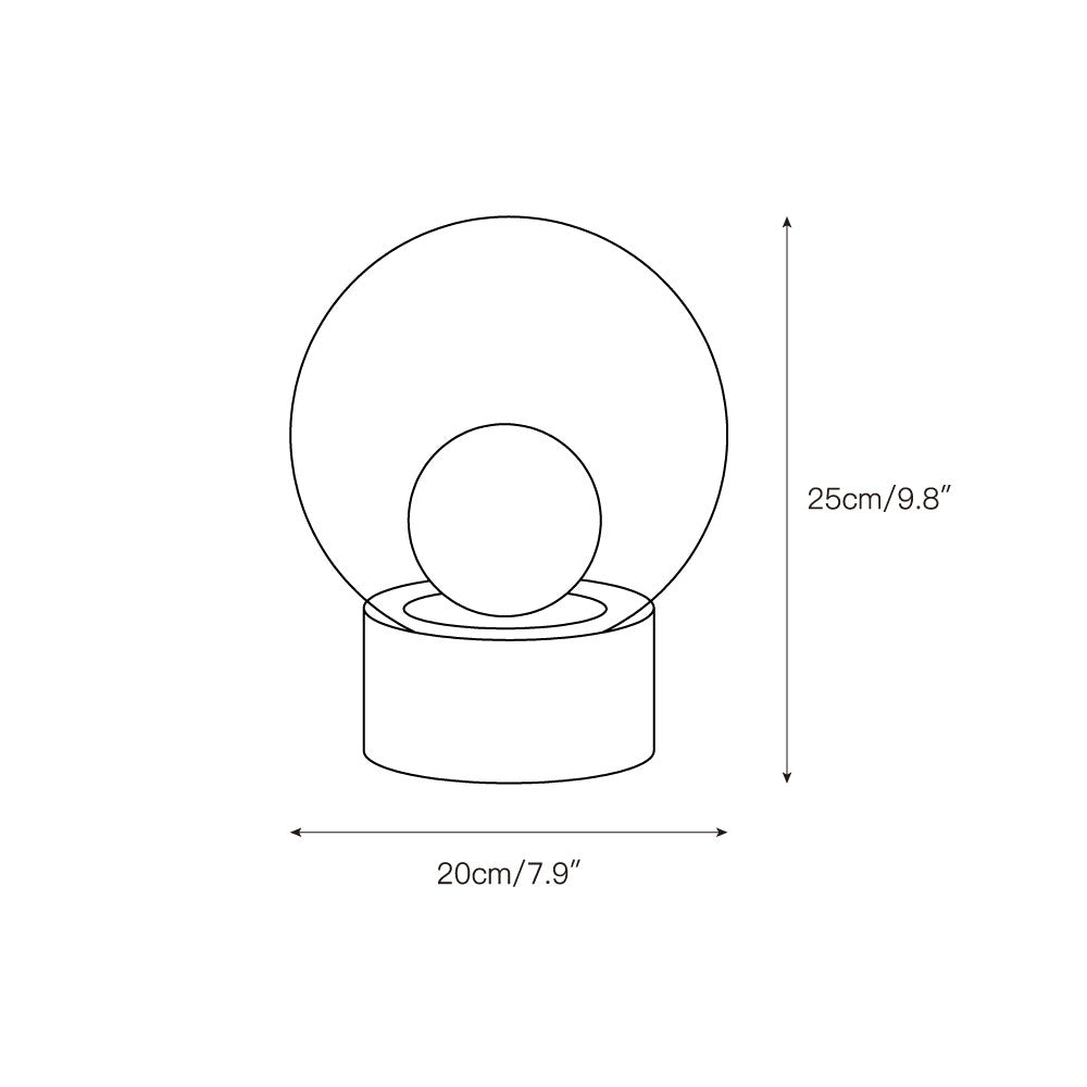 Boule Table Lamp