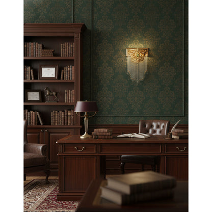 Bow Tie Crystal Wall Lamp