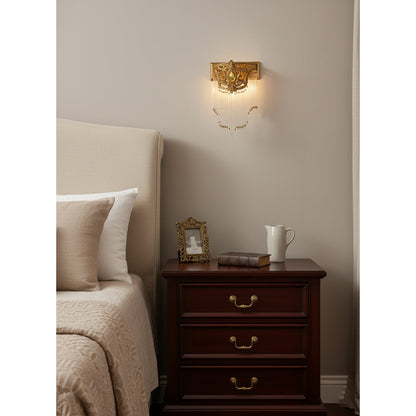 Bow Tie Crystal Wall Lamp