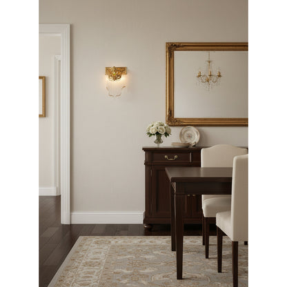 Bow Tie Crystal Wall Lamp