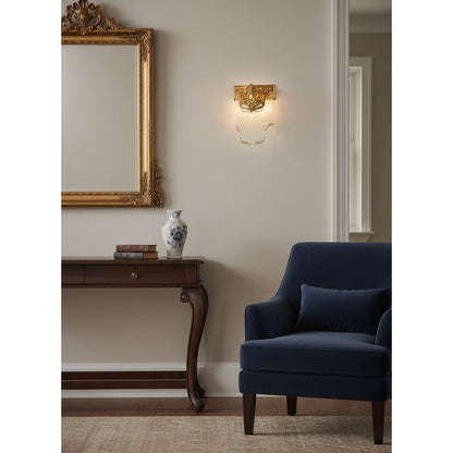 Bow Tie Crystal Wall Lamp