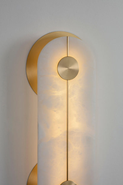 Brace Alabaster Wall Lamp