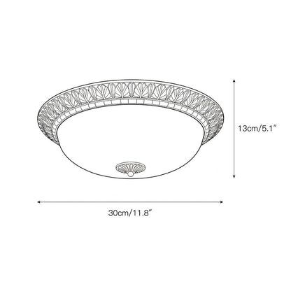 Brahm Flush Ceiling Lamp