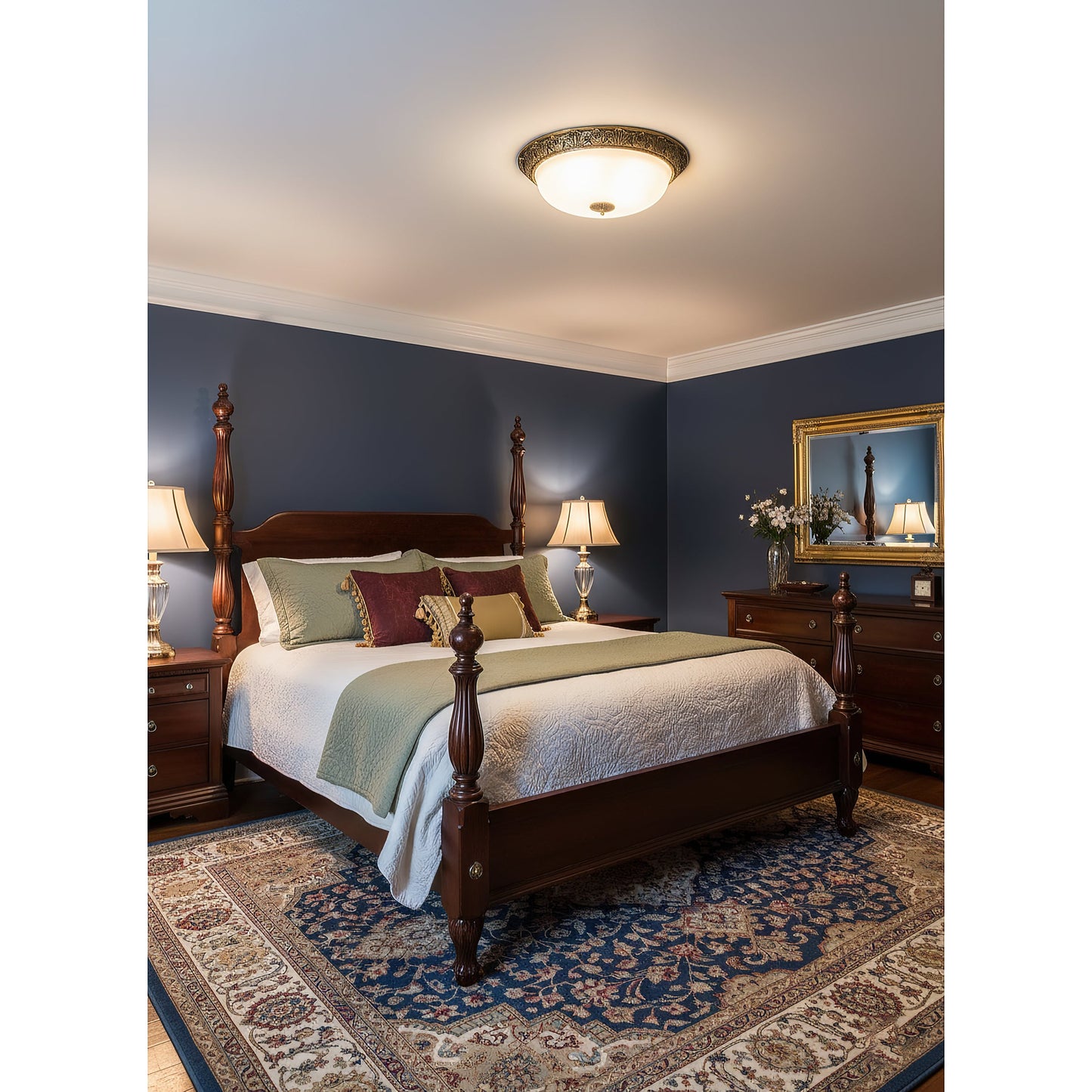 Brahm Flush Ceiling Lamp