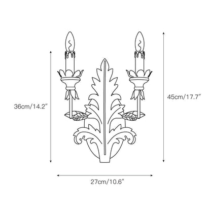 Branch Leaf Wall Lamp