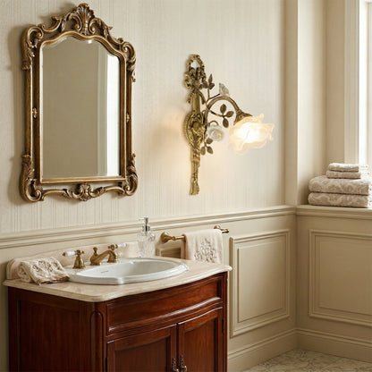 Rosalie Floral Wall Lamp