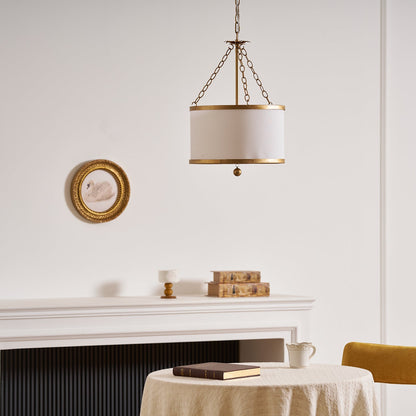 Broche Drum Pendant Lamp