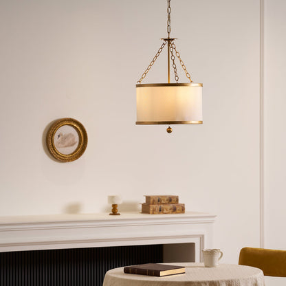 Broche Drum Pendant Lamp