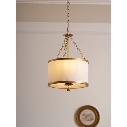 Broche Drum Pendant Lamp