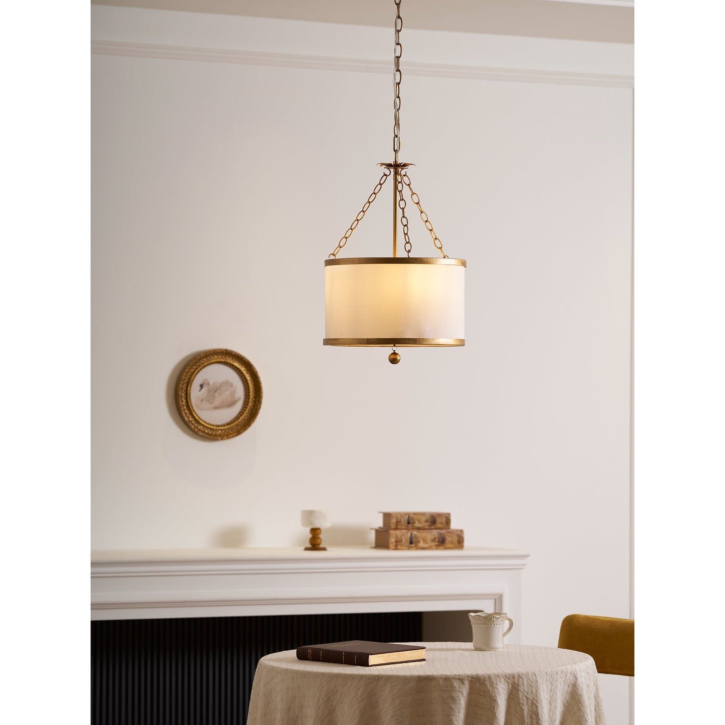 Broche Drum Pendant Lamp
