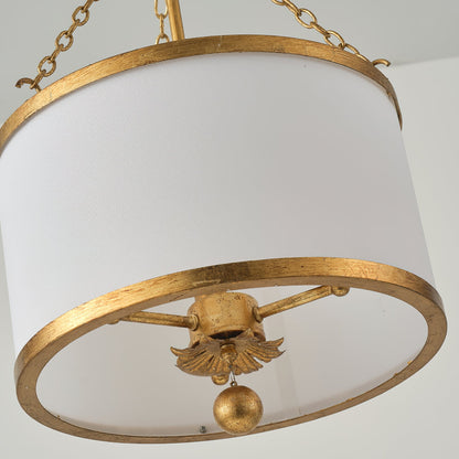 Broche Drum Pendant Lamp