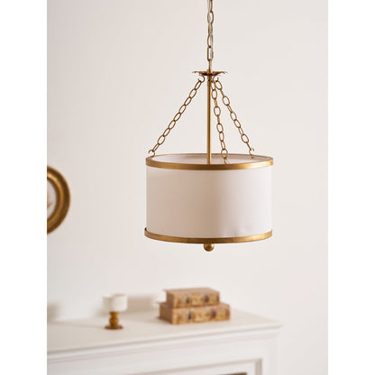 Broche Drum Pendant Lamp