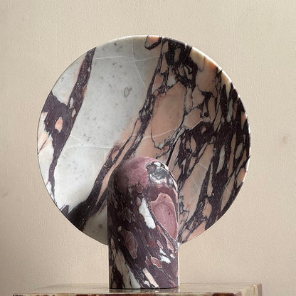 Fan Marble Table Lamp