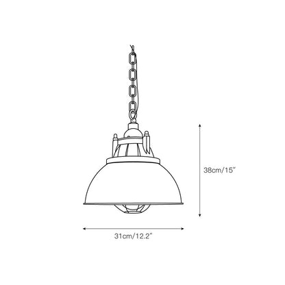 Thorlux Green Pendant Light