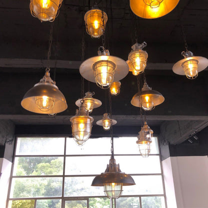 Bulkhead Cage Pendant Light