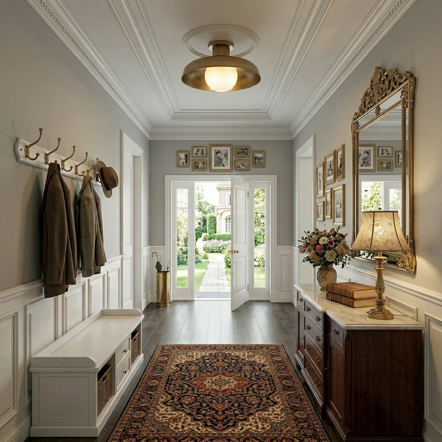 Cadence Semi Flush Ceiling Lamp