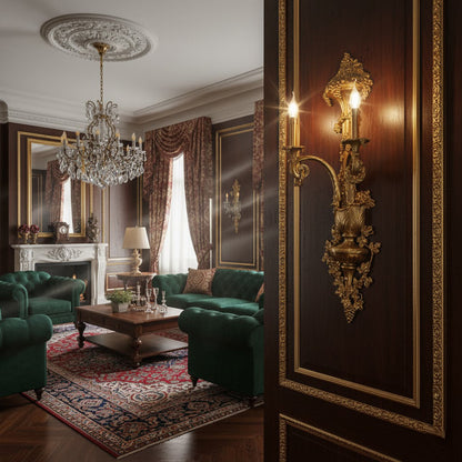Caldwell Brass Wall Lamp