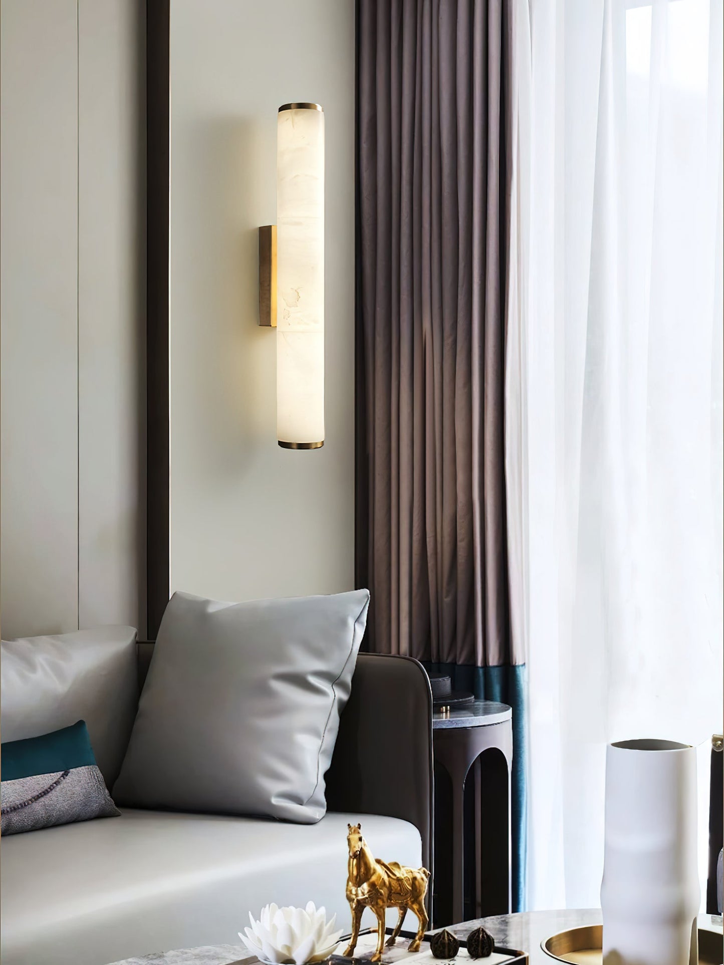 Callisto Alabaster Sconce
