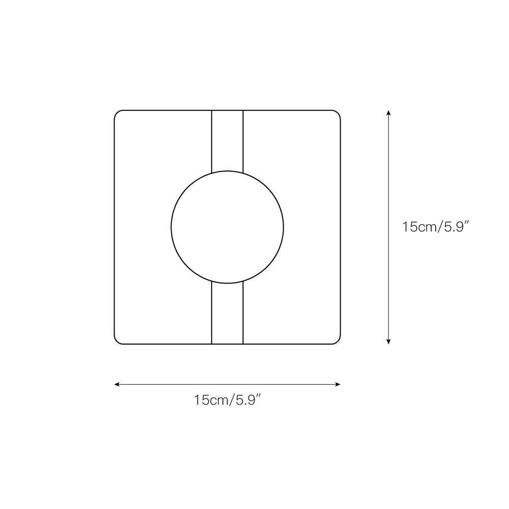 Camera Travertine Wall Lamp