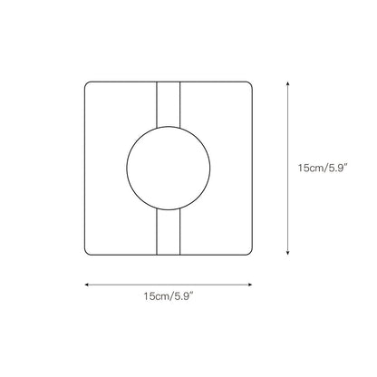 Camera Travertine Wall Lamp