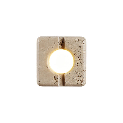 Camera Travertine Wall Lamp
