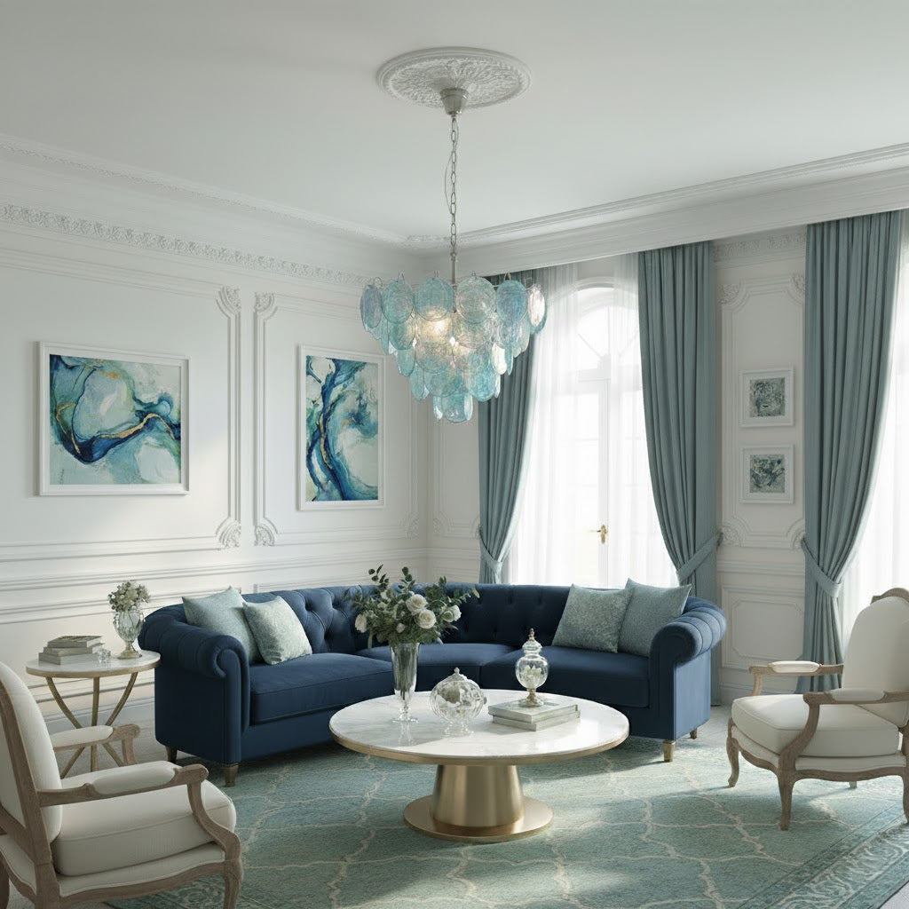 Camisa Murano Glass Chandelier