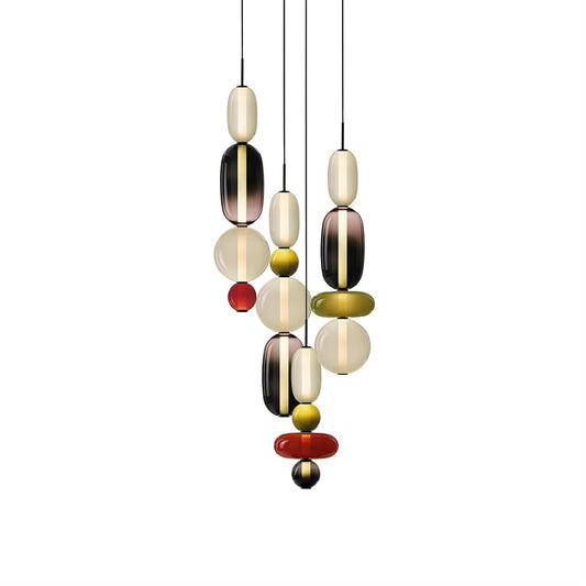 Stained Glass Chandelier