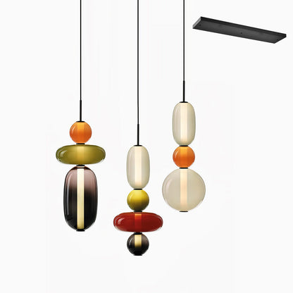 Stained Glass Chandelier