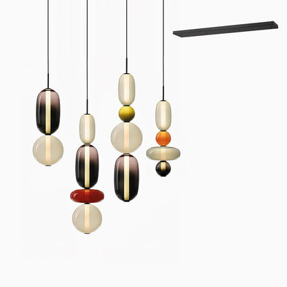 Stained Glass Chandelier