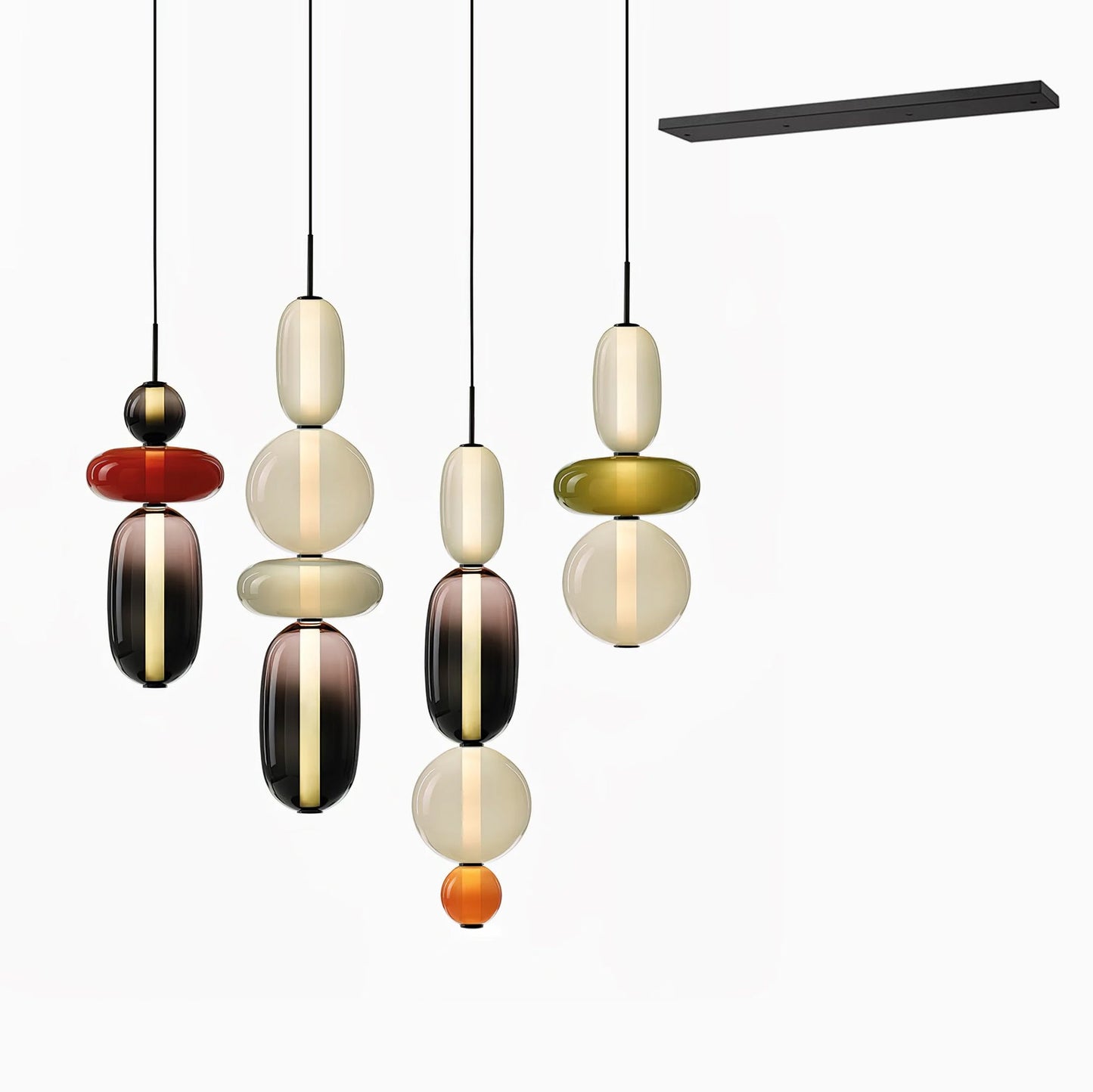 Stained Glass Chandelier