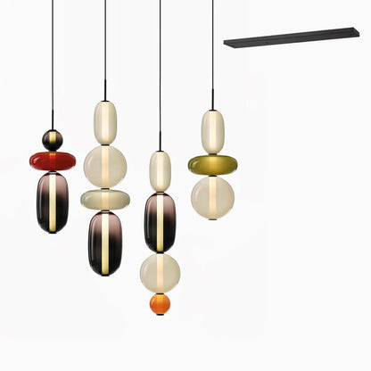 Stained Glass Chandelier