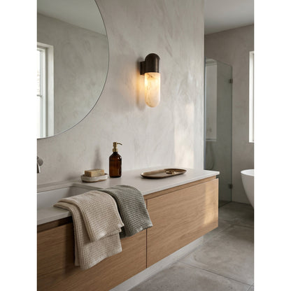 Capsule Alabaster Wall Lamp
