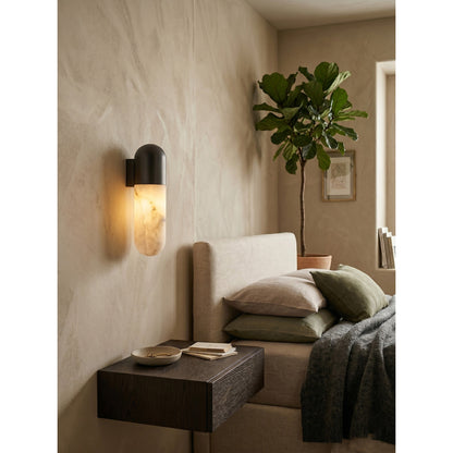 Capsule Alabaster Wall Lamp