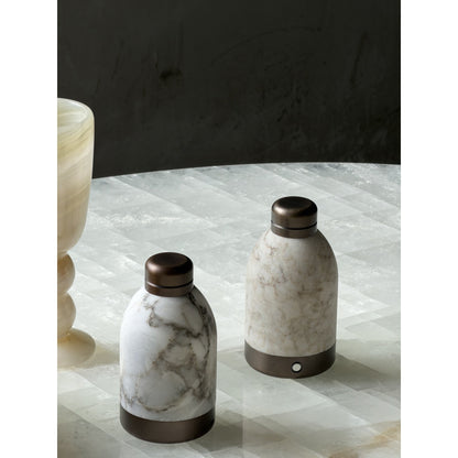 Capsule Marble Table Lamp (Built-in Battery)