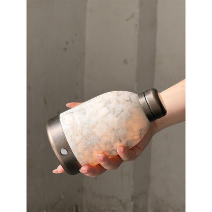 Capsule Marble Table Lamp (Built-in Battery)