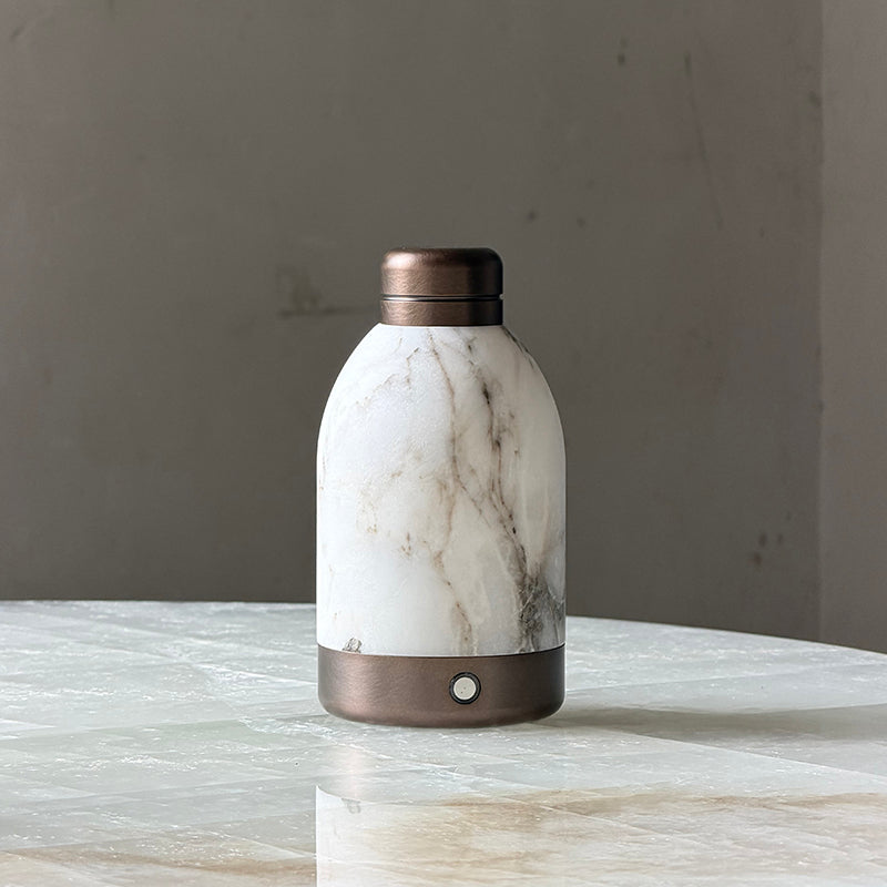 Capsule Marble Table Lamp (Built-in Battery)