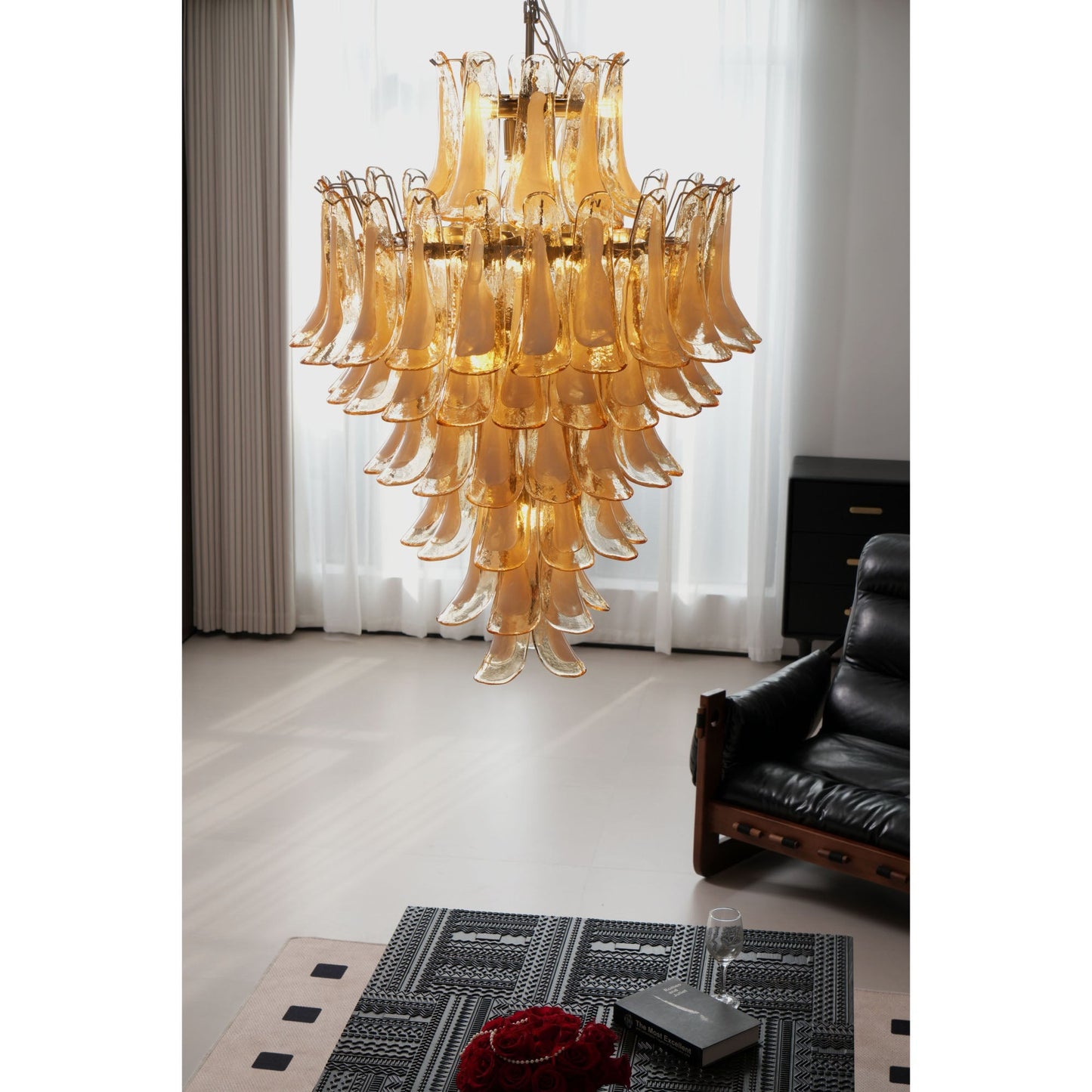 Caramello Petal Chandelier