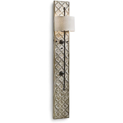 Carved Panel Sconce