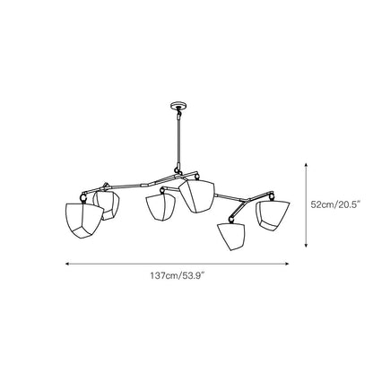 Branching Mobile Chandelier