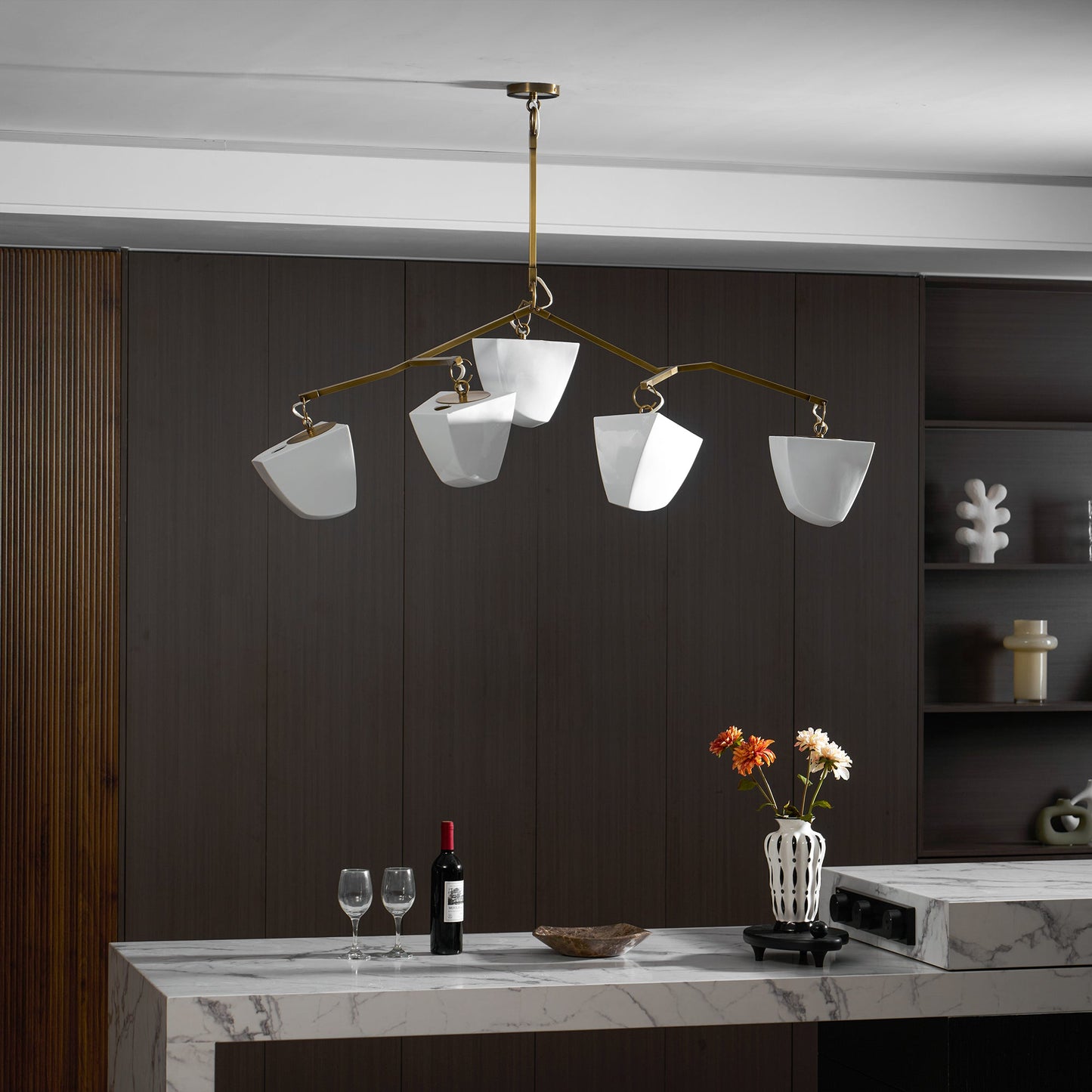 Branching Mobile Chandelier