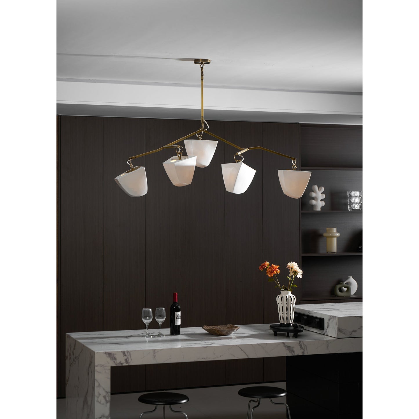 Branching Mobile Chandelier