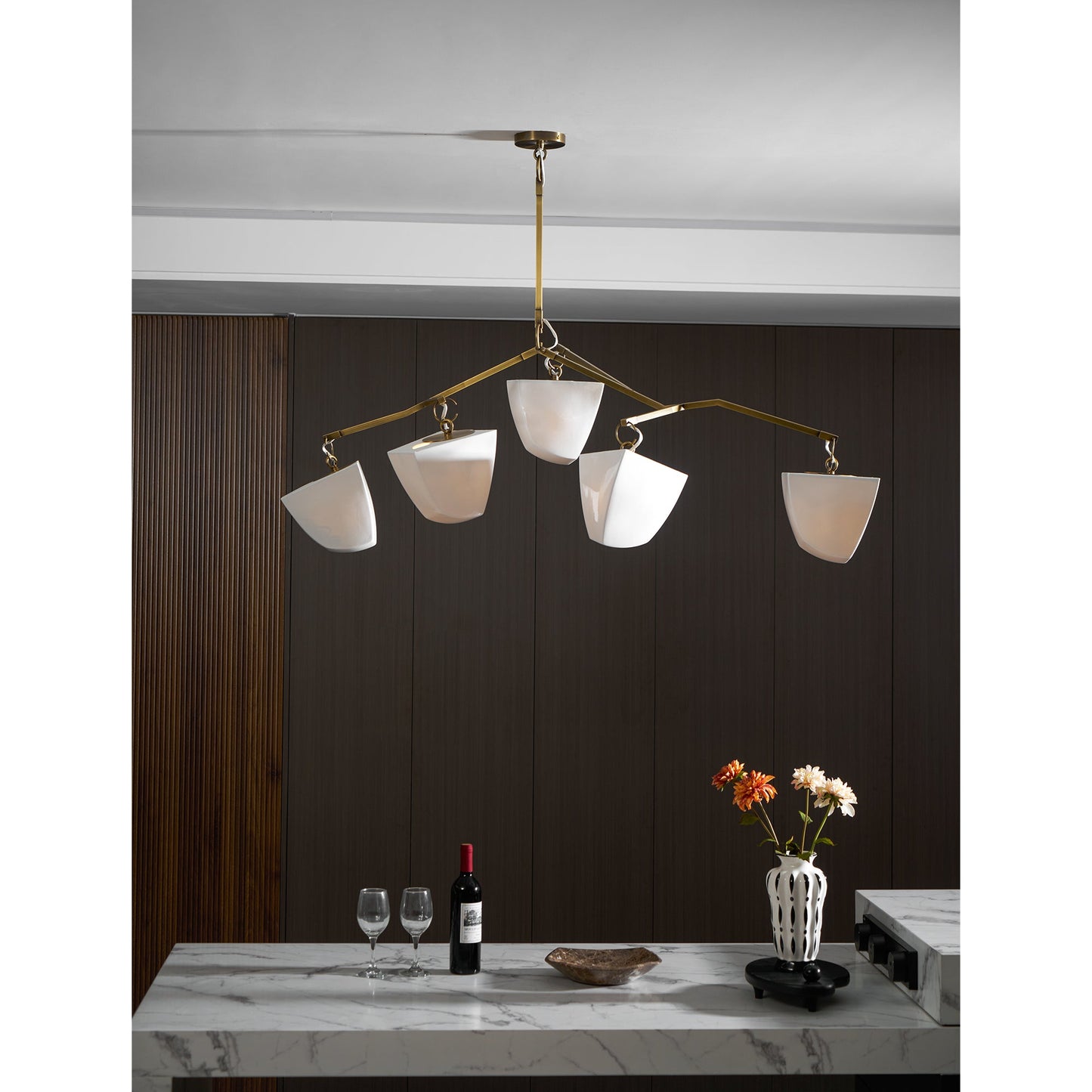 Branching Mobile Chandelier