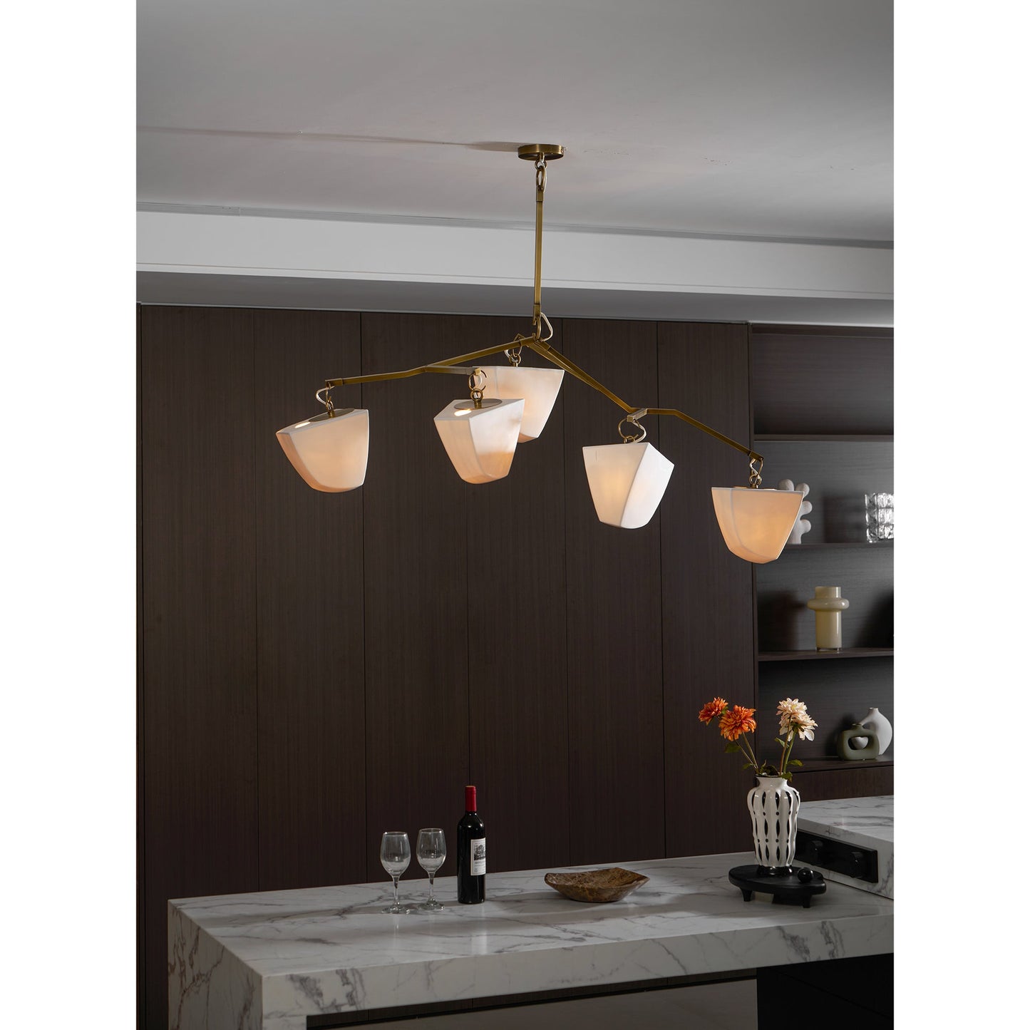 Branching Mobile Chandelier