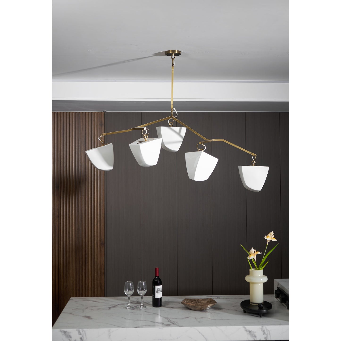 Branching Mobile Chandelier