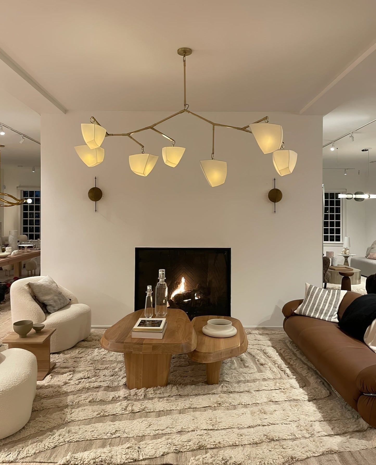 Branching Mobile Chandelier